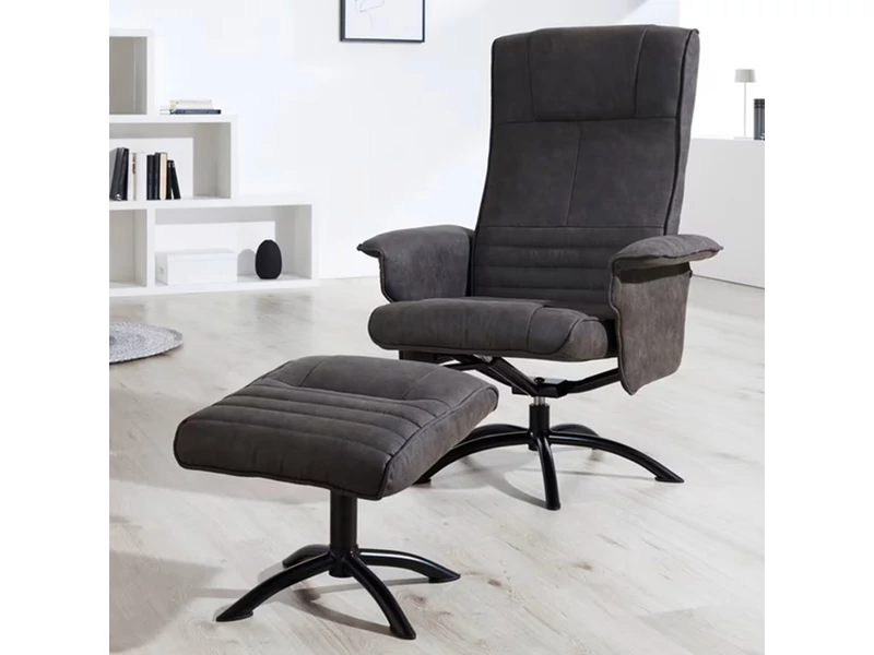 Carla relax forgófotel lábtartóval