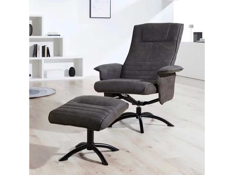 Carla relax forgófotel lábtartóval