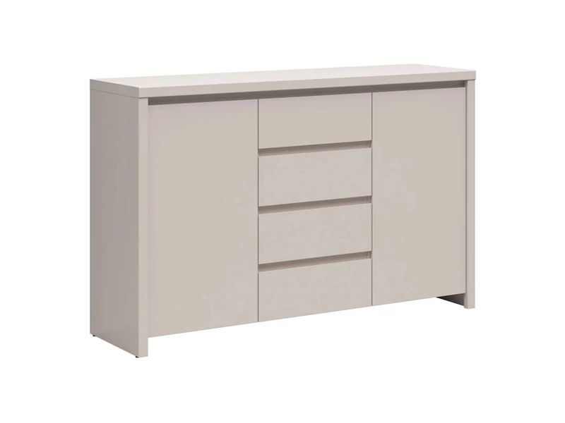 Kaspian komód 2 ajtós 4 fiókos