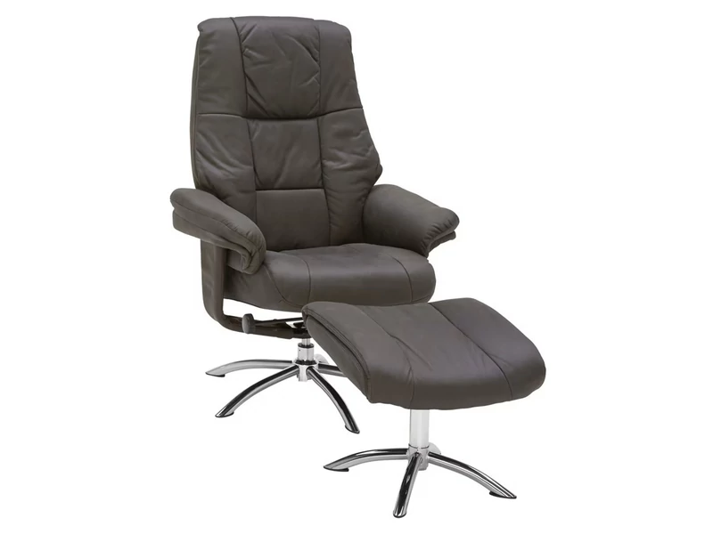 Lucie relax forgófotel lábtartóval