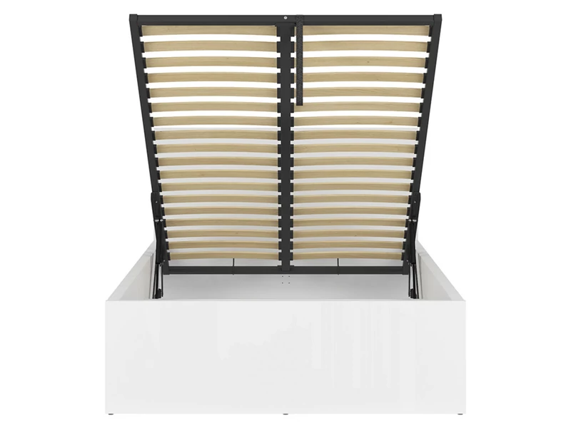 Tetrix ágykeret 120x200 magastámlás, gázrugós, ágyneműtartós