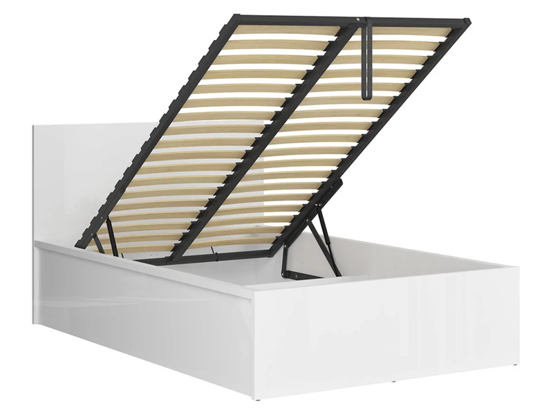 Tetrix ágykeret 120x200 magastámlás, gázrugós, ágyneműtartós