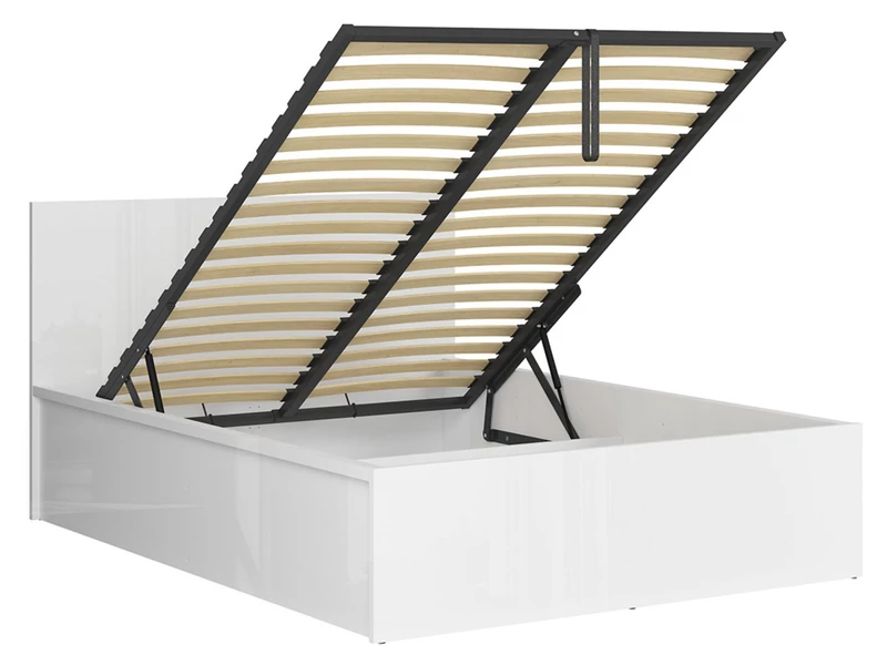 Tetrix ágykeret 140x200 magastámlás, gázrugós, ágyneműtartós
