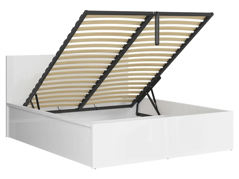 Tetrix ágykeret 160x200 magastámlás, gázrugós, ágyneműtartós