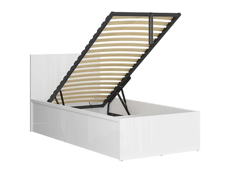 Tetrix ágykeret 90x200 magastámlás, gázrugós, ágyneműtartós