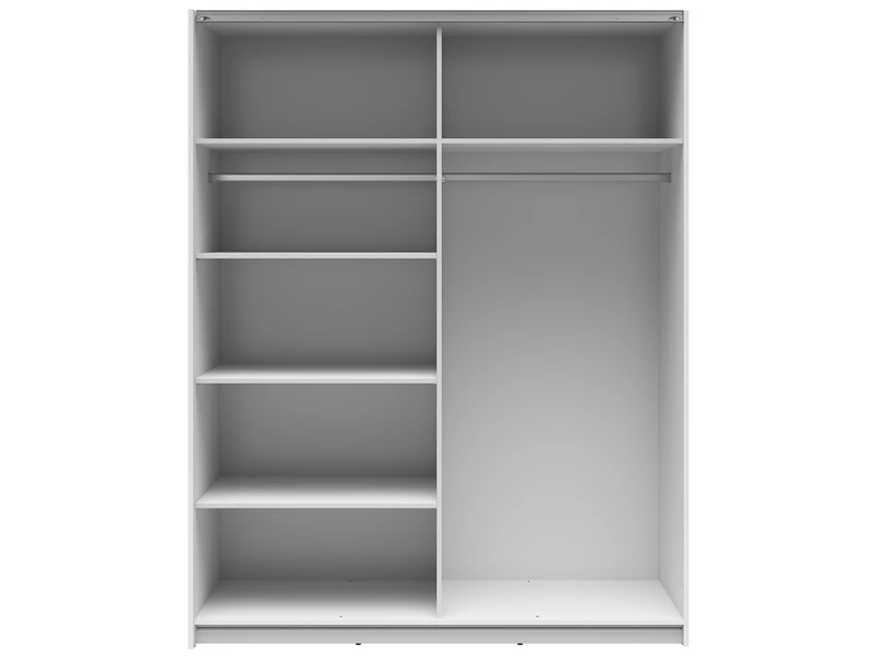 Tetrix tolóajtós gardróbszekrény 153 cm