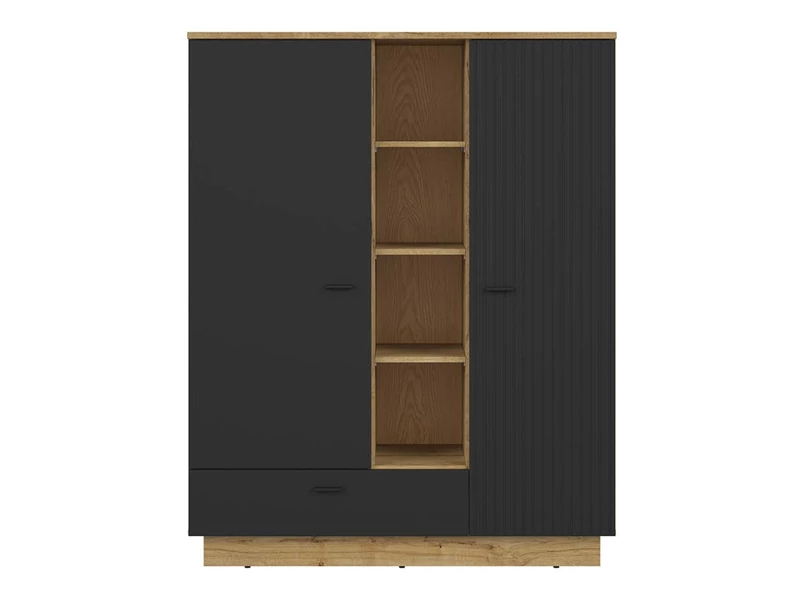 Zenda könyvespolc 2 ajtós 1 fiókos