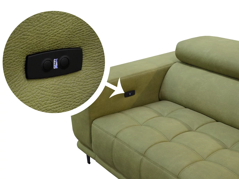 Ülésmélység-állítás és USB-töltő