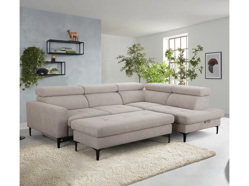 ADA 7557 prémium ottomános sarokgarnitúra