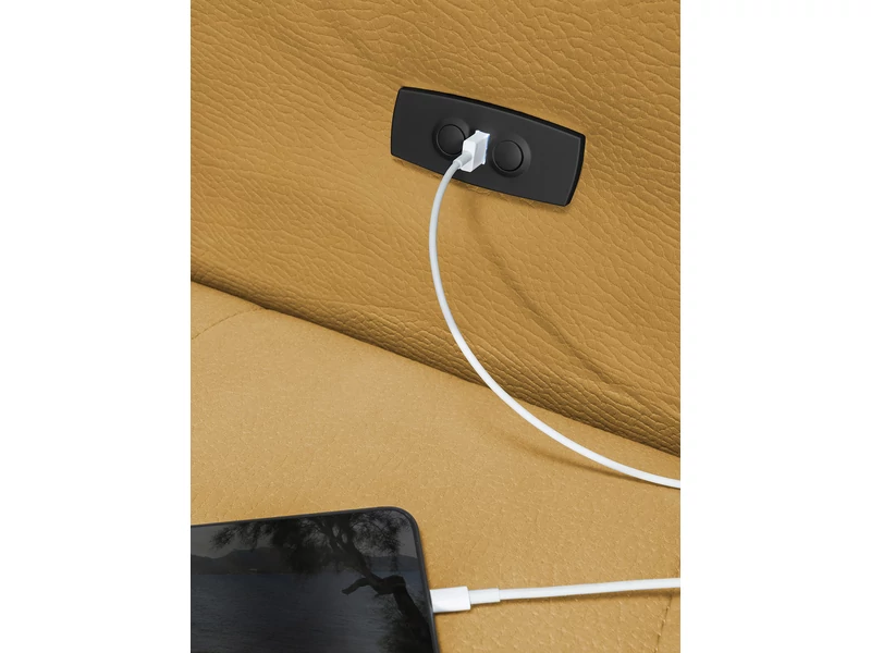 7566 sarokgarnitúra balos motoros, USB