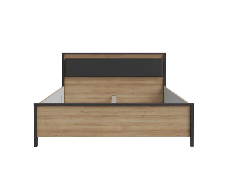 High Rock ágykeret 160x200 cm LED-világítással