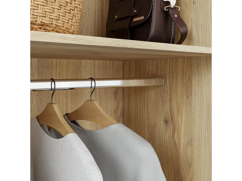 Mokkaro Nyílóajtós Gardróbszekrény