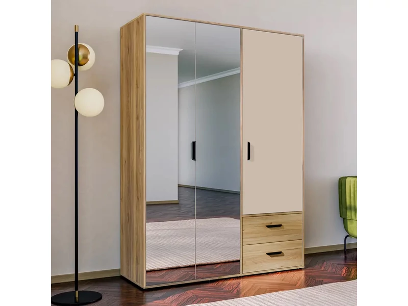 Mokkaro Nyílóajtós Gardróbszekrény