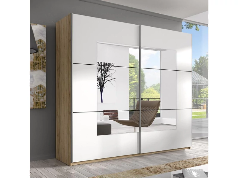 Beta tolóajtós gardróbszekrény 200 cm széles 22AE1657