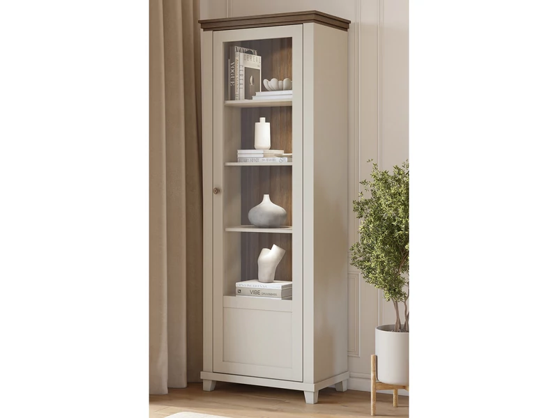 Evora vitrin 1 ajtós, jobbos