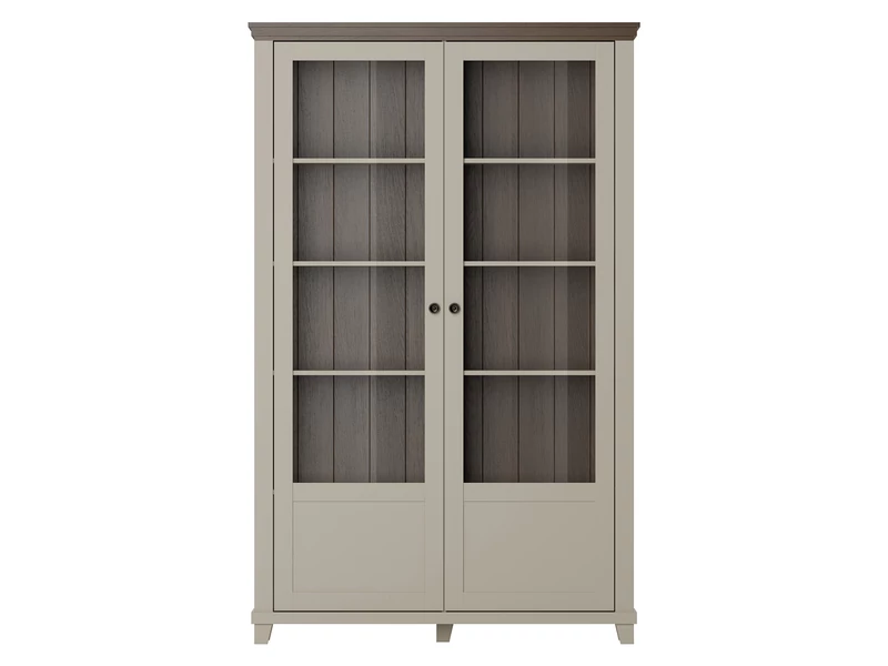 Evora vitrines szekrény 2 ajtós