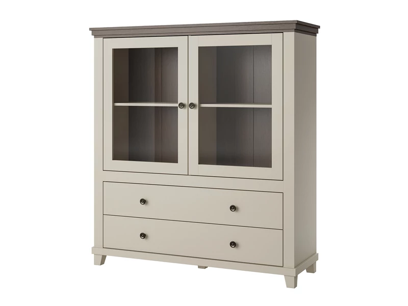 Evora komód 2 ajtós, 4 fiókos