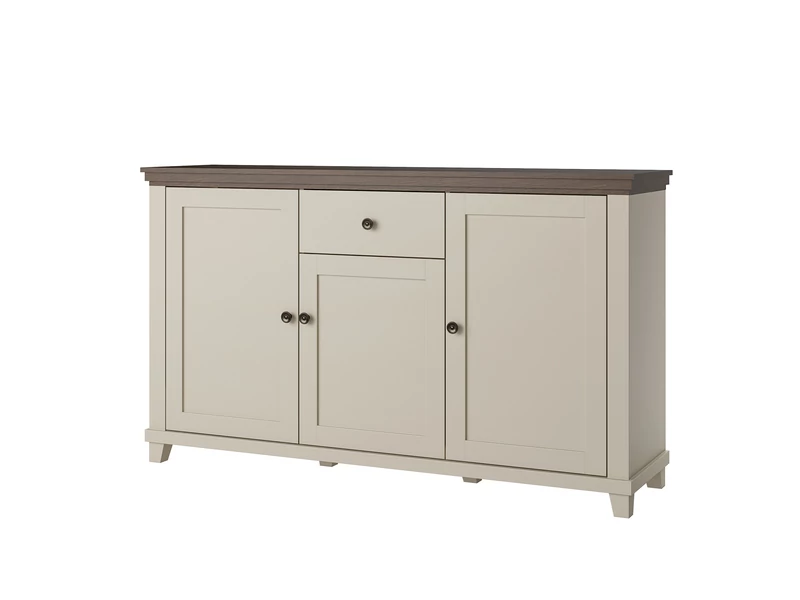 Evora komód 3 ajtós, 1 fiókos