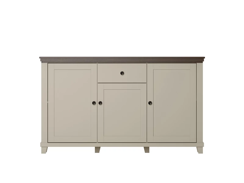 Evora komód 3 ajtós, 1 fiókos