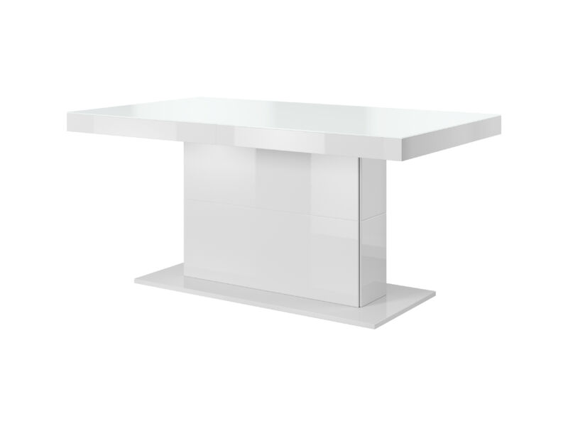 Quartz asztal kinyitható fehér