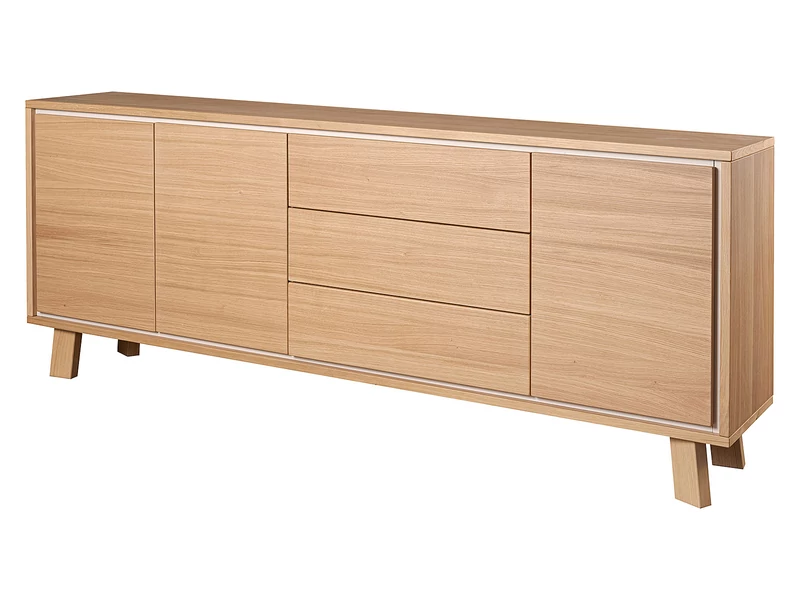 Rovere komód  3 ajtóval + 3 fiókkal