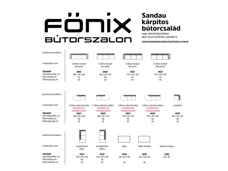 Sandau fotel