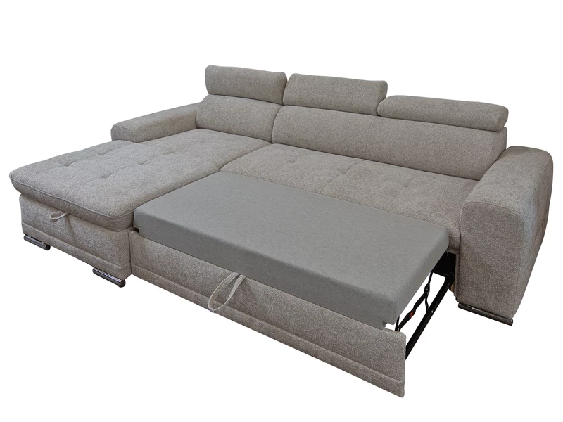 Alicante kárpitos lábtartós sarokgarnitúra jobbos