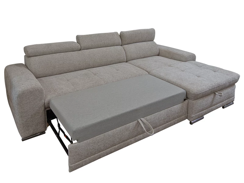 Alicante kárpitos lábtartós sarokgarnitúra balos