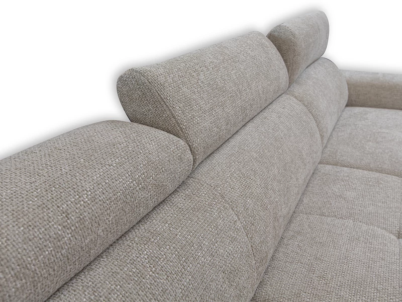 Alicante kárpitos lábtartós sarokgarnitúra balos