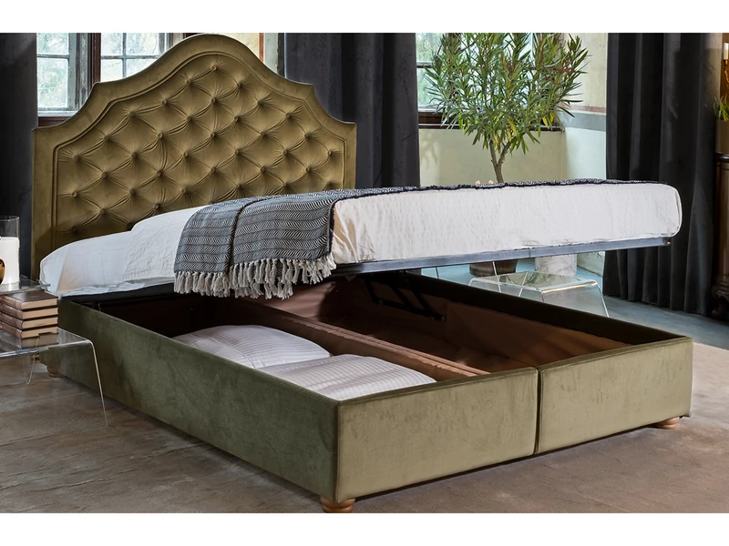 King Chesterfield franciaágy