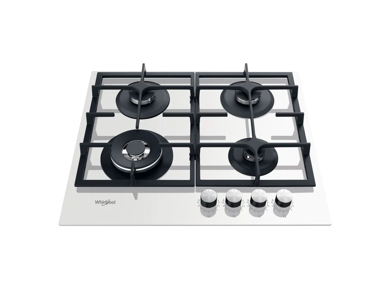 Whirlpool gáz főzőlap: 4 gázégő - GOFL 629/WH