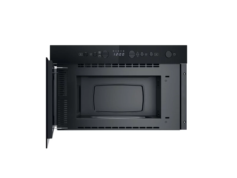 Whirlpool beépíthető mikorhullámú sütő: fekete szín - WMN14BB