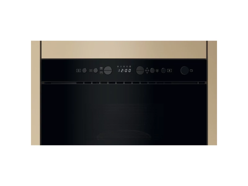 Whirlpool beépíthető mikorhullámú sütő: fekete szín - WMN14BB